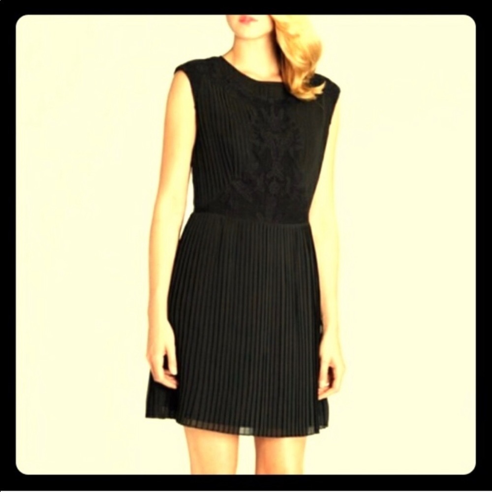 Ted Baker awesome black lace detail dress 👗 8